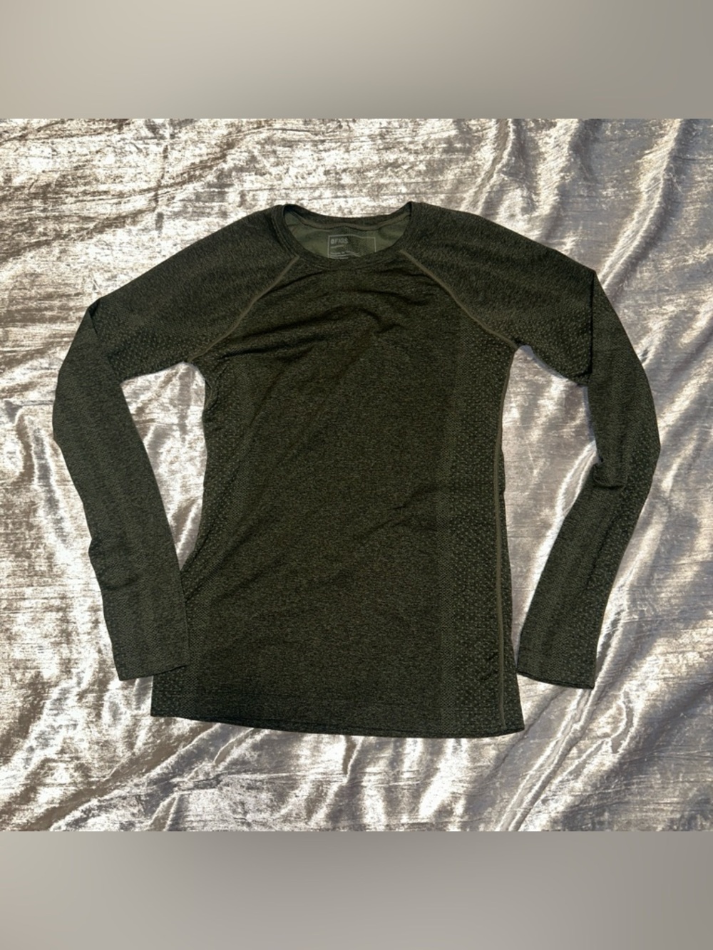 Figs Moss Salta Seamless - Longsleeve Underscrub